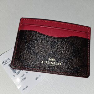 Authentic COACH Brown True Red
